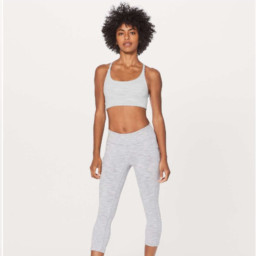 Lululemon Train Times Bra Wee Are From Space Alpine White Battleship 8 - Picture 2 of 14